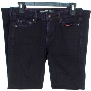 Big Star Jeans Alex Skinny Black Purple 25 DH